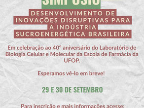 Simpósio "Desenvolvimento de Inovações Disruptivas para a Indústria Sucroenergética Brasileira"
