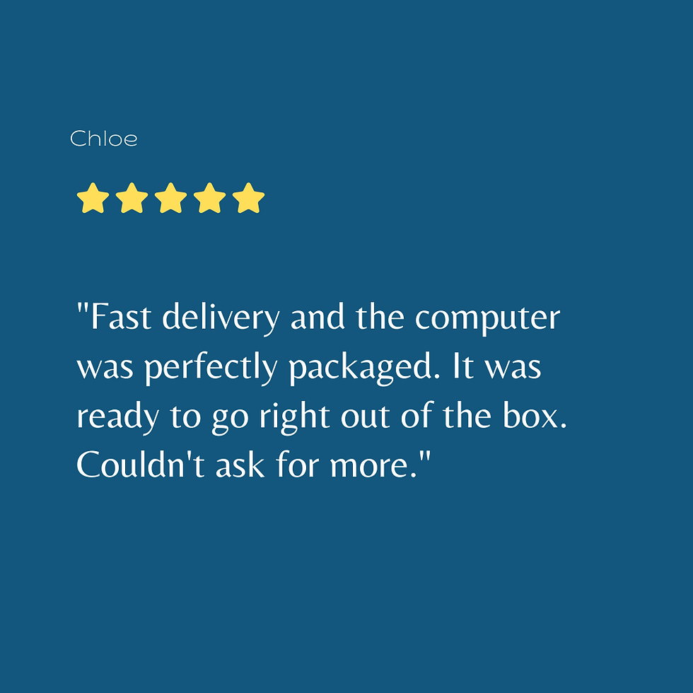 Customer Testimonial