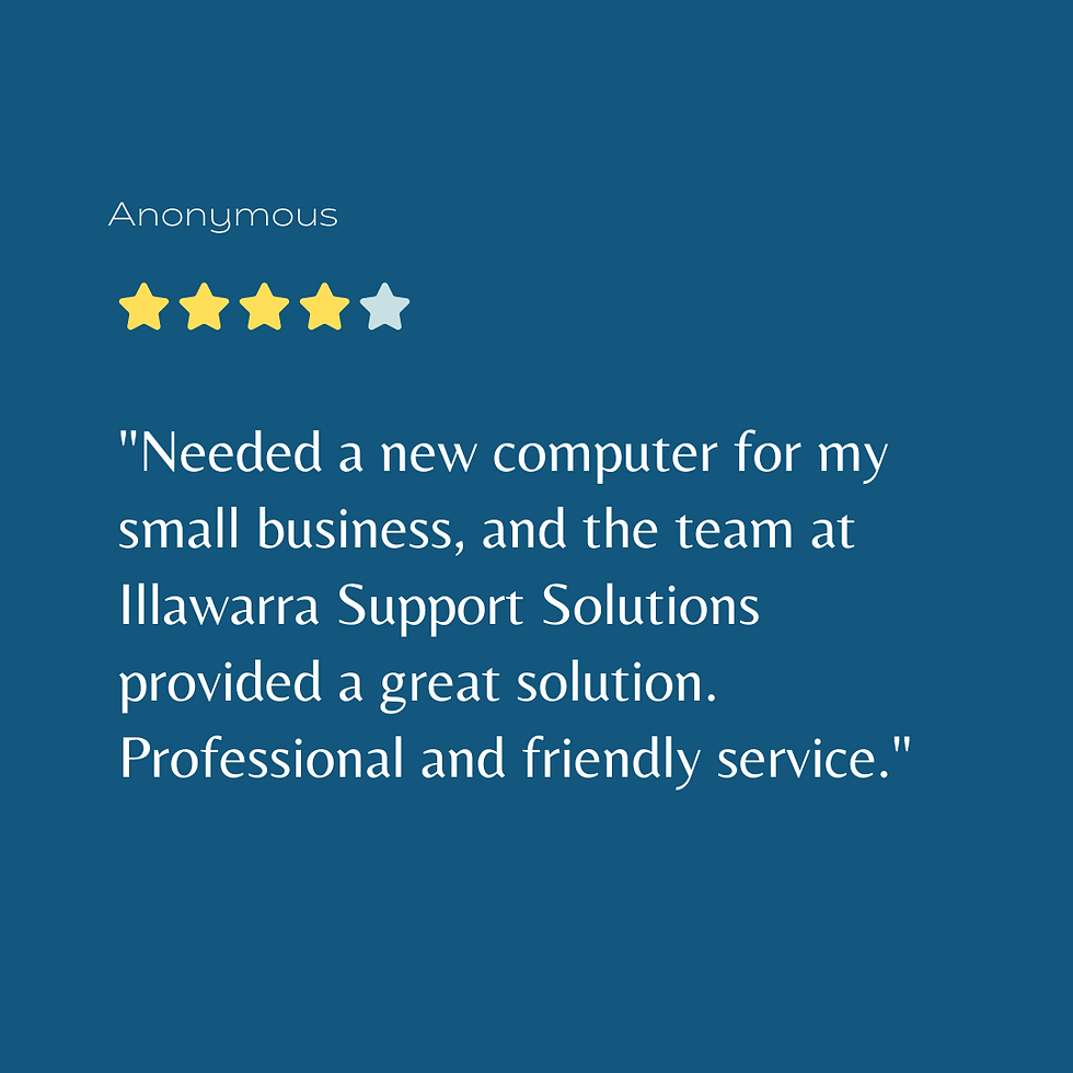 Customer Testimonial