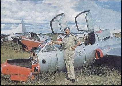Destroyed Fouga Magister, Katanga, Code