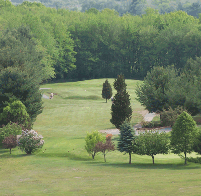 Hole #4 is a straight shot to the green par 4