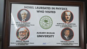 A Hall of Honour: Nobel Laureates in Physics at AMU