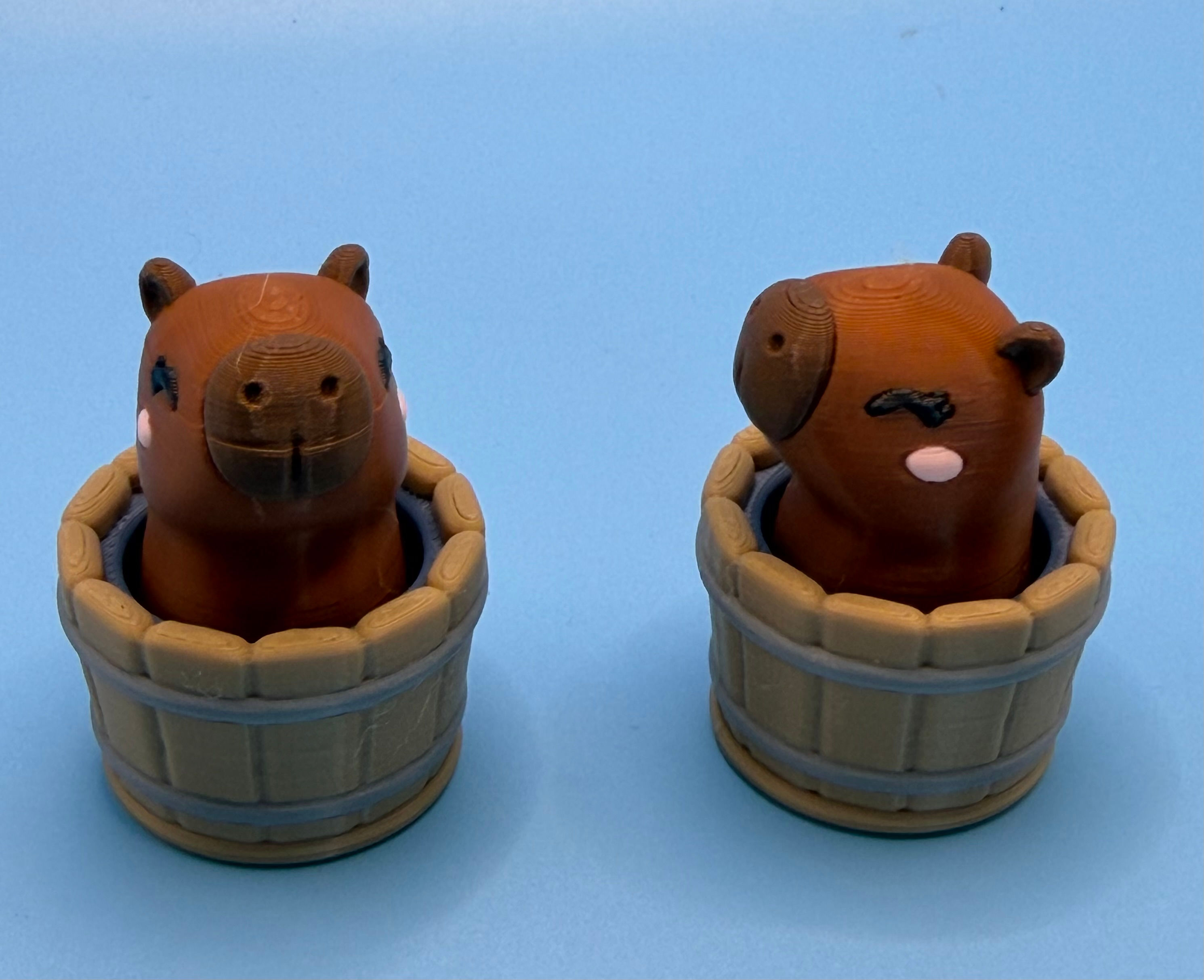 Capybara in Barrel Clicker