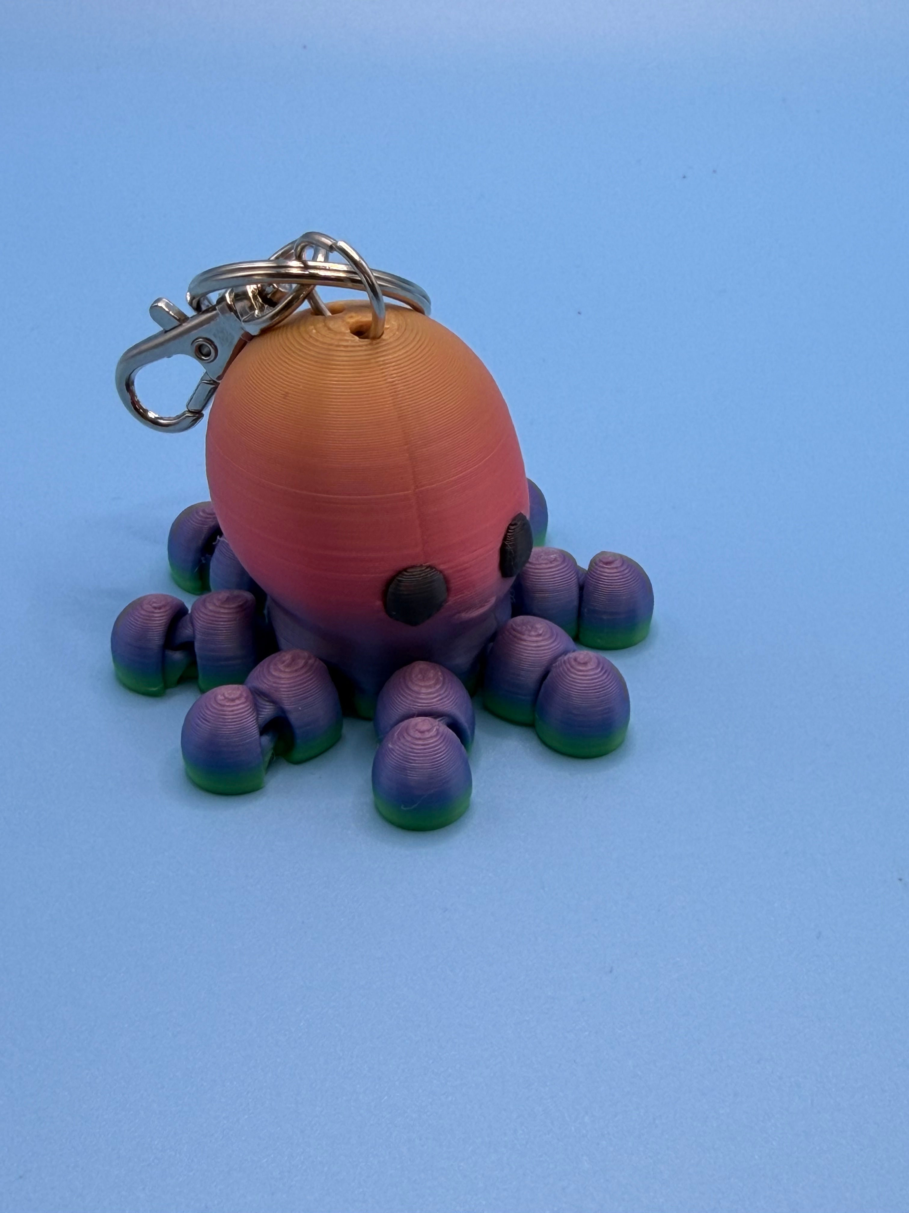 Octopus Keyring
