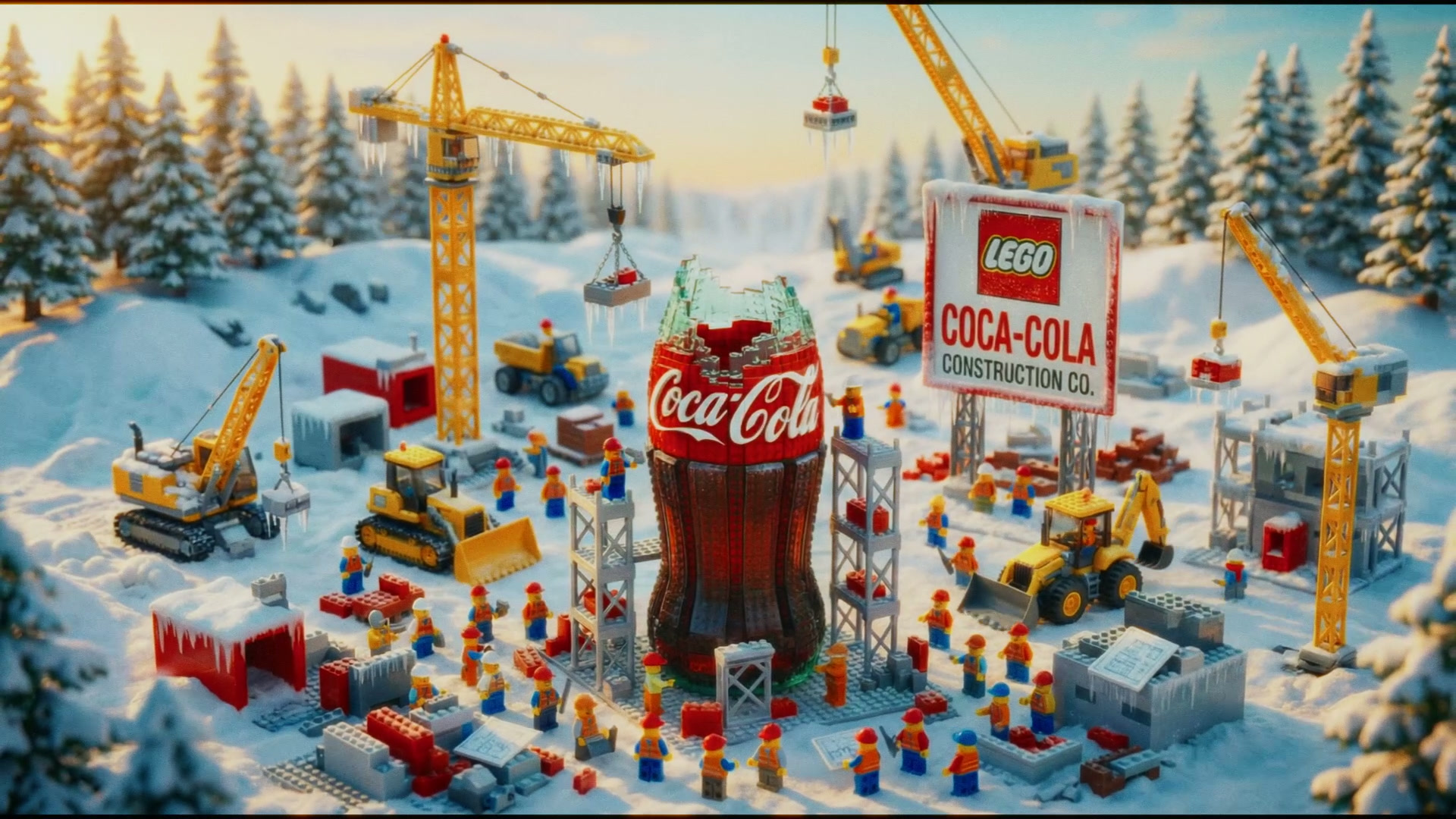 Brick by Brick — cinematic frame from the actual creative commercial