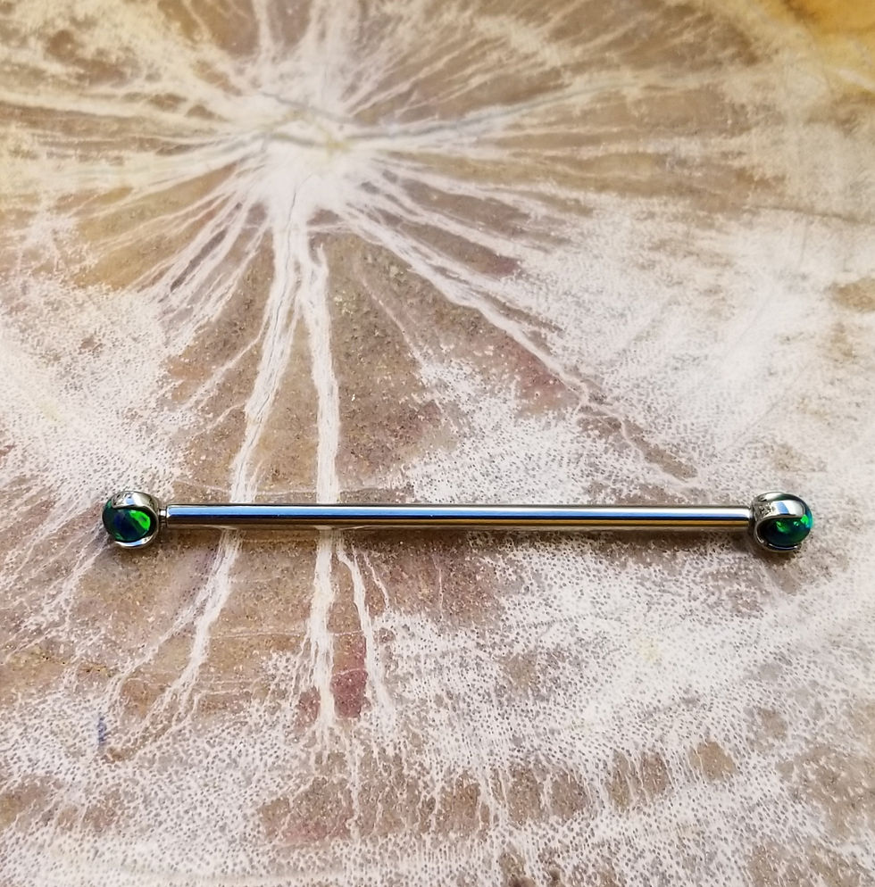 Thumbnail: Opal Orb Barbell