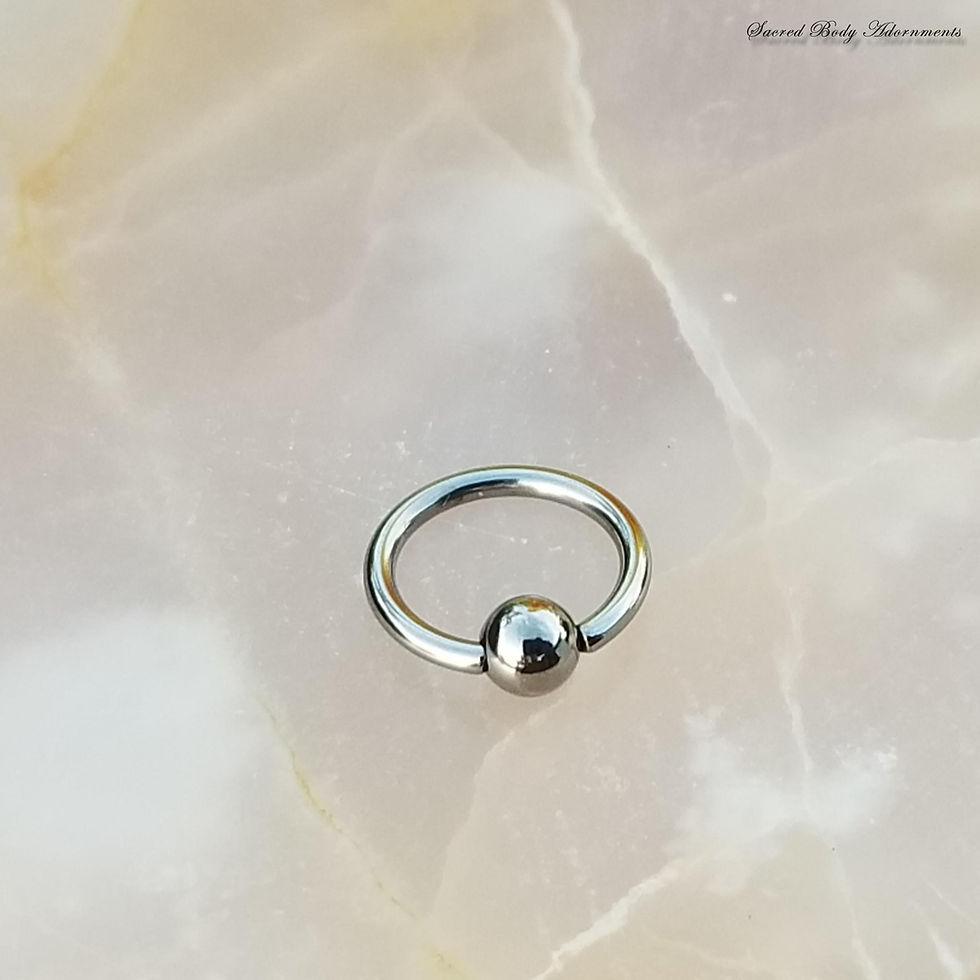Thumbnail: Captive Bead Rings