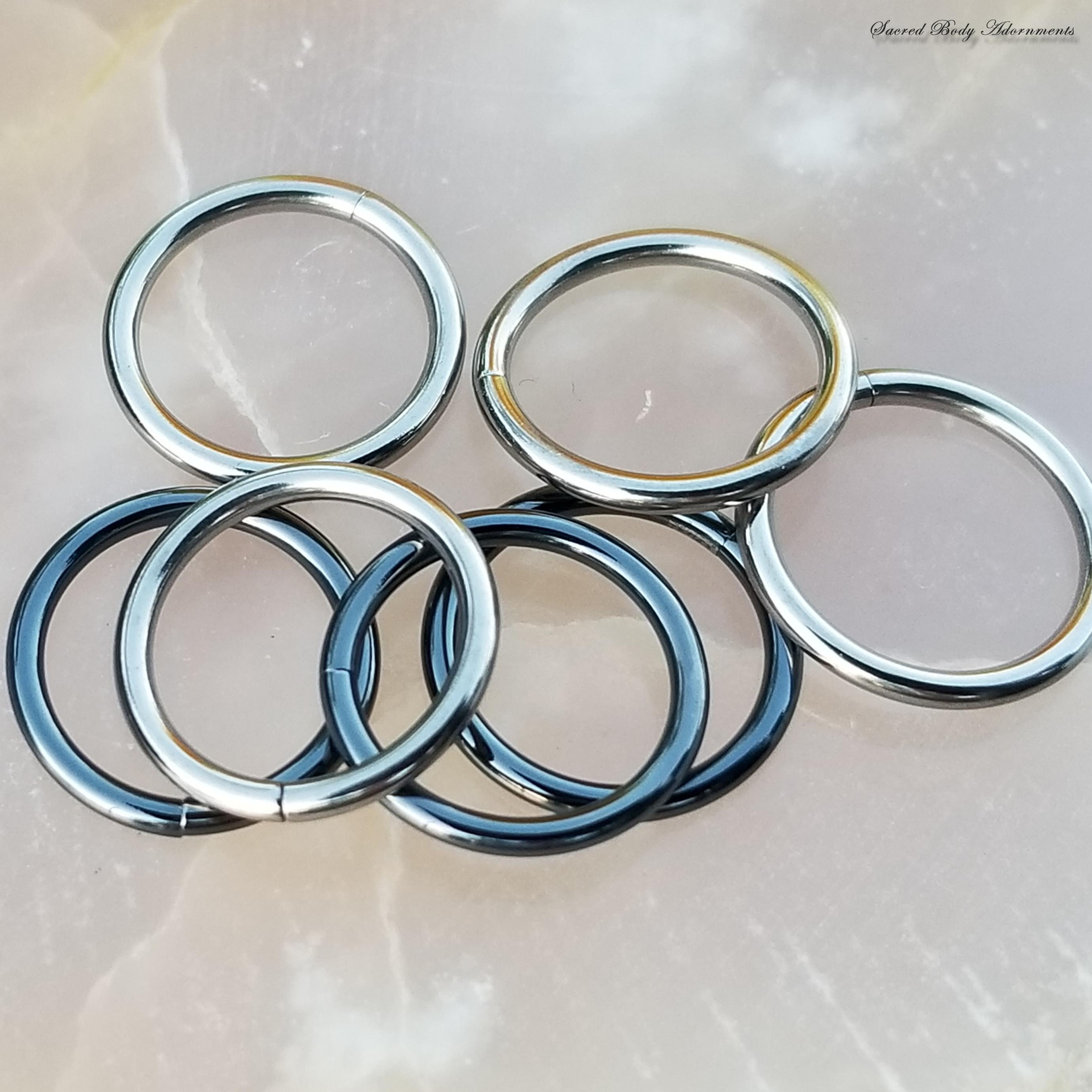 Niobium Seam Rings