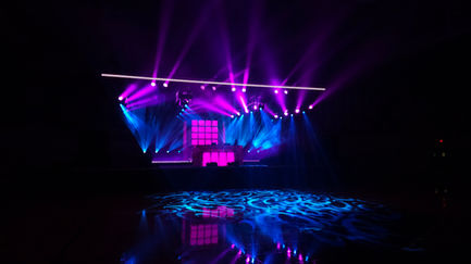 DGN Homecoming 2023 lighting design by Ryan Kasko
