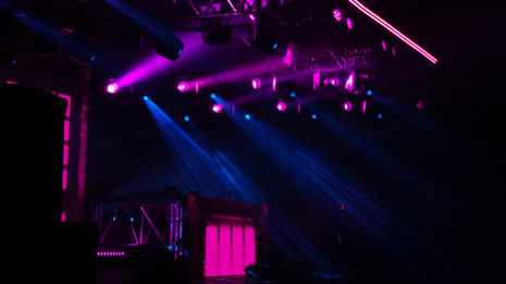 DGN Homecoming 2023 lighting design by Ryan Kasko