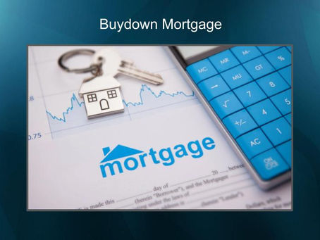Buydown Mortgage