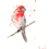 Thumbnail: house finch watercolor bird artist eric sweet