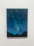 Thumbnail: Deep in the Night Original Oil Painting