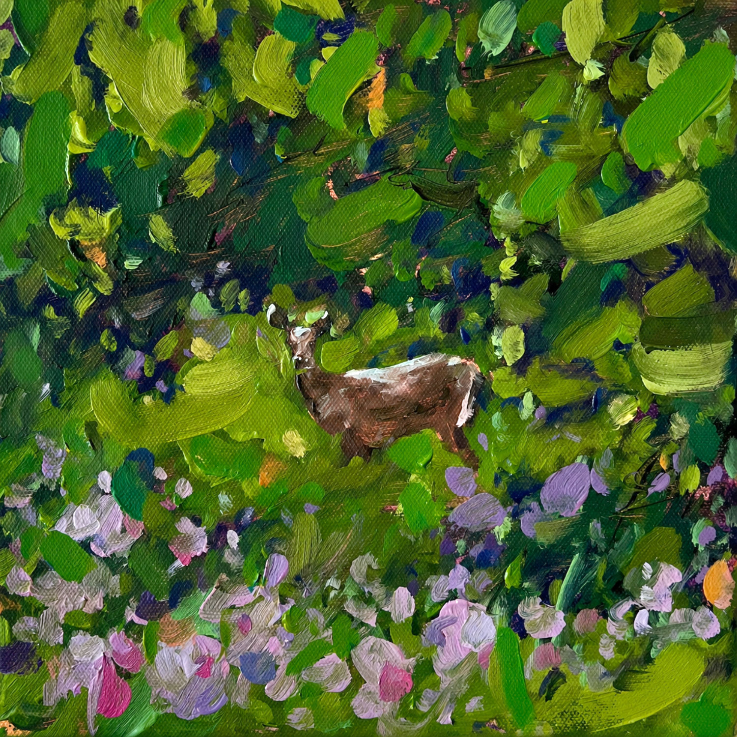 Passing Through Original Oil Painting