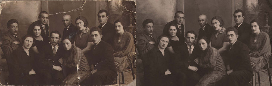 vintage photo restoration