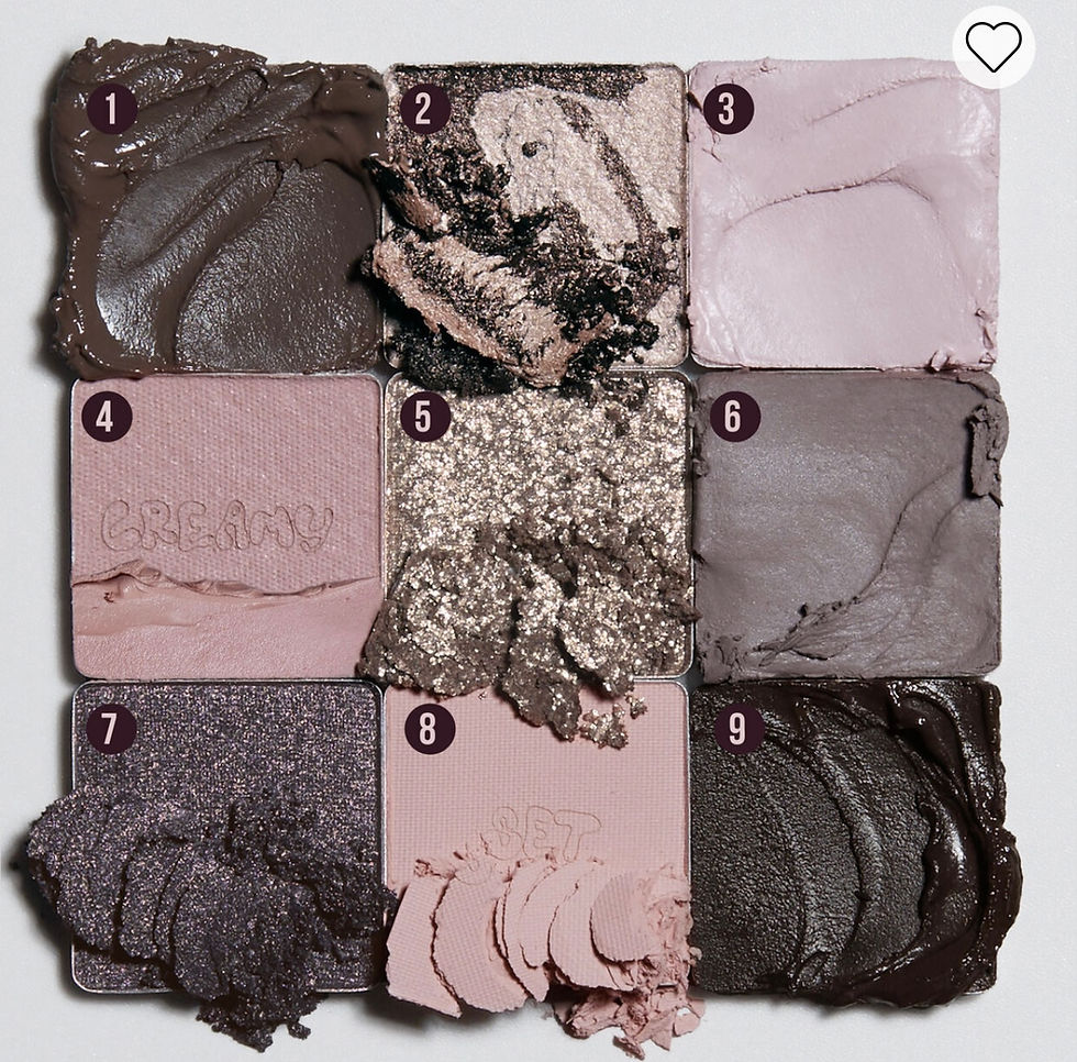 Miniatura: HUDA BEAUTY Creamy Obsessions Eyeshadow Palette Greige