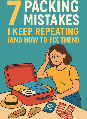 Packing Mistakes I Keep Repeating