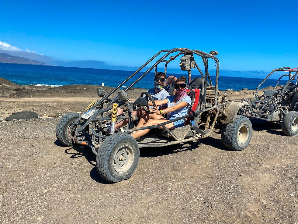 Recogemos buggy o quad ruta por el Parque Natural de Jandía.
