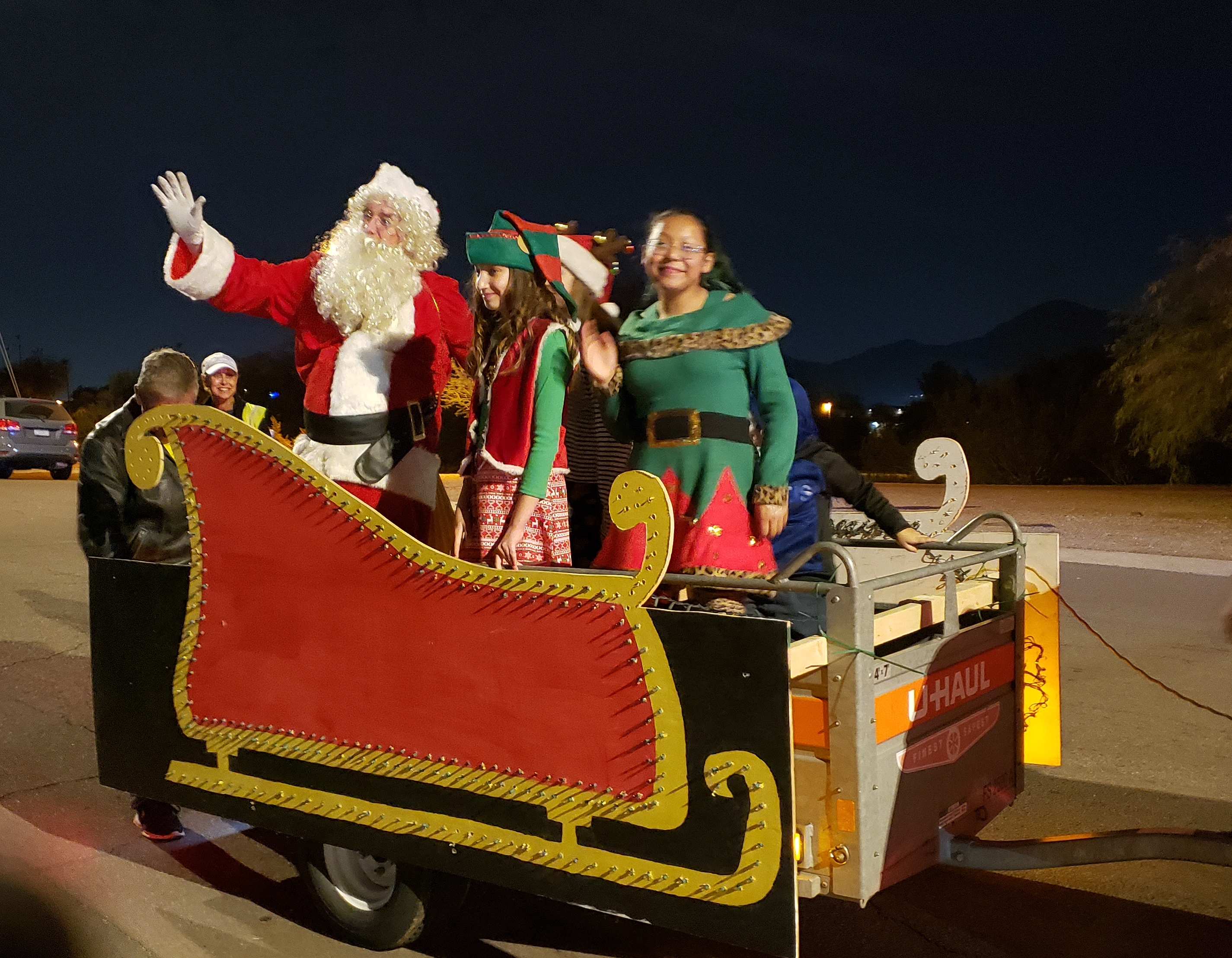Santa & his Helpers
