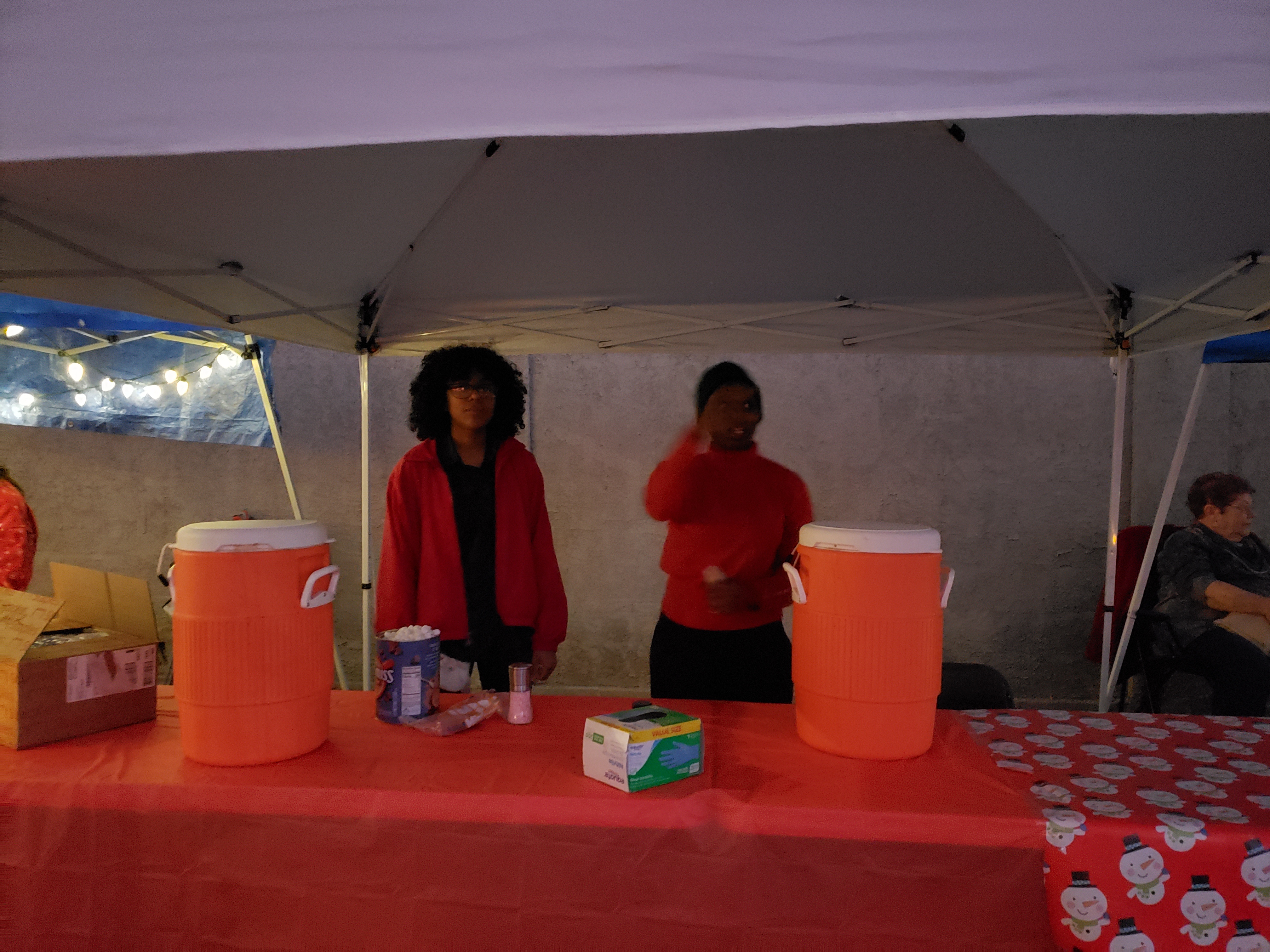Free Hot Choc from Norton Vista BW