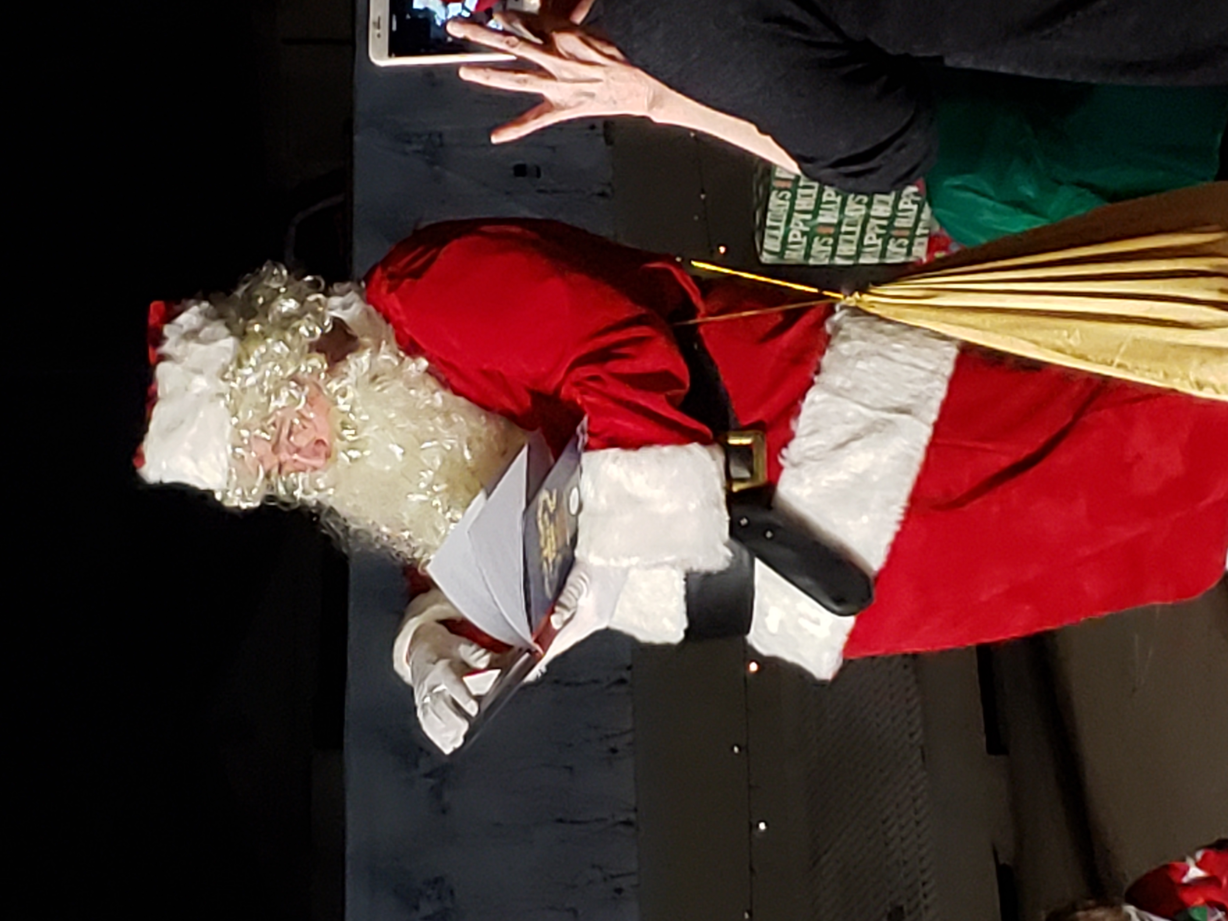 Santa reading to all