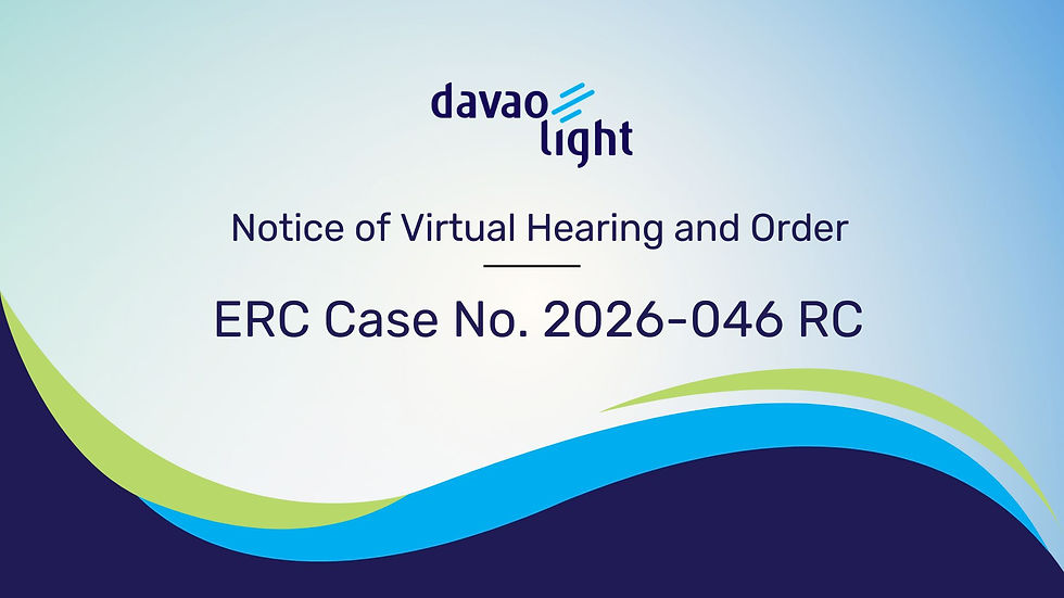 Notice of Virtual Hearing and Order for ERC Case No. 2026-046 RC