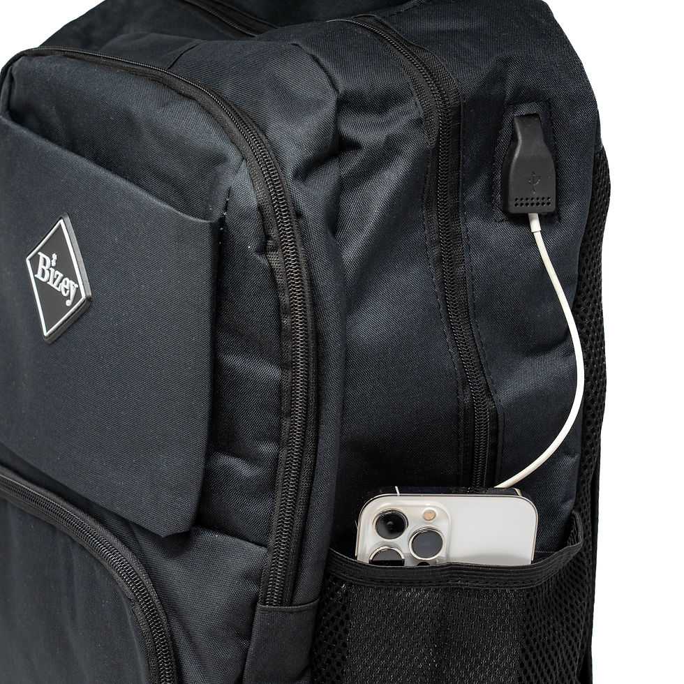 Thumbnail: Black Bizey Rucksack