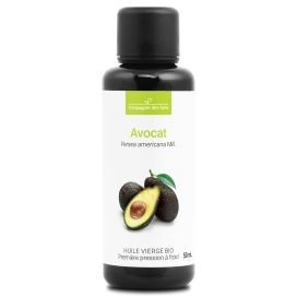 Huile végétale d'avocat BIO - 200 ml