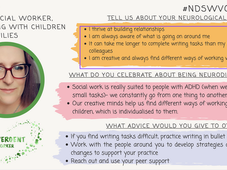 14. Neurodivergent Social Work Voices Campaign: Kristine