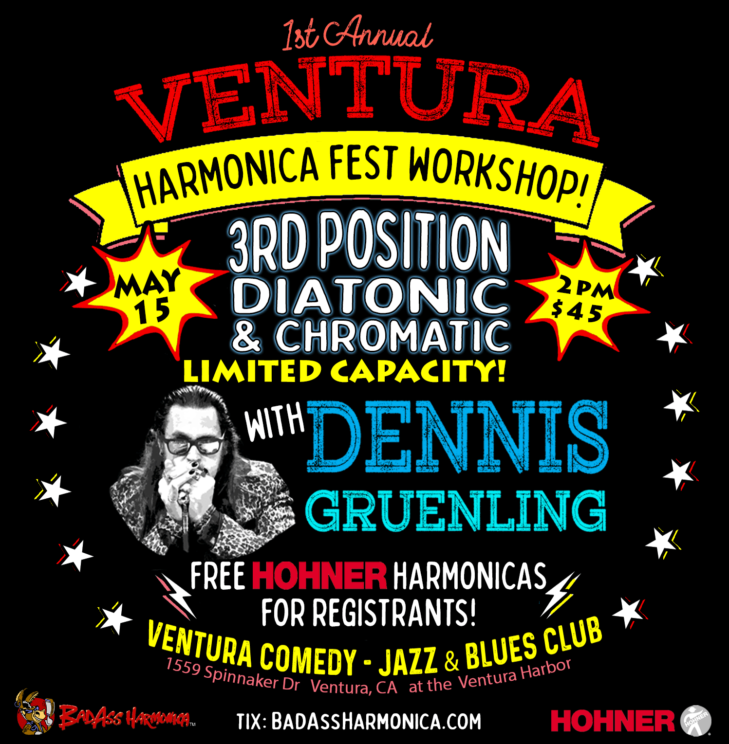 1st Annual Ventura Harmonica Festival!