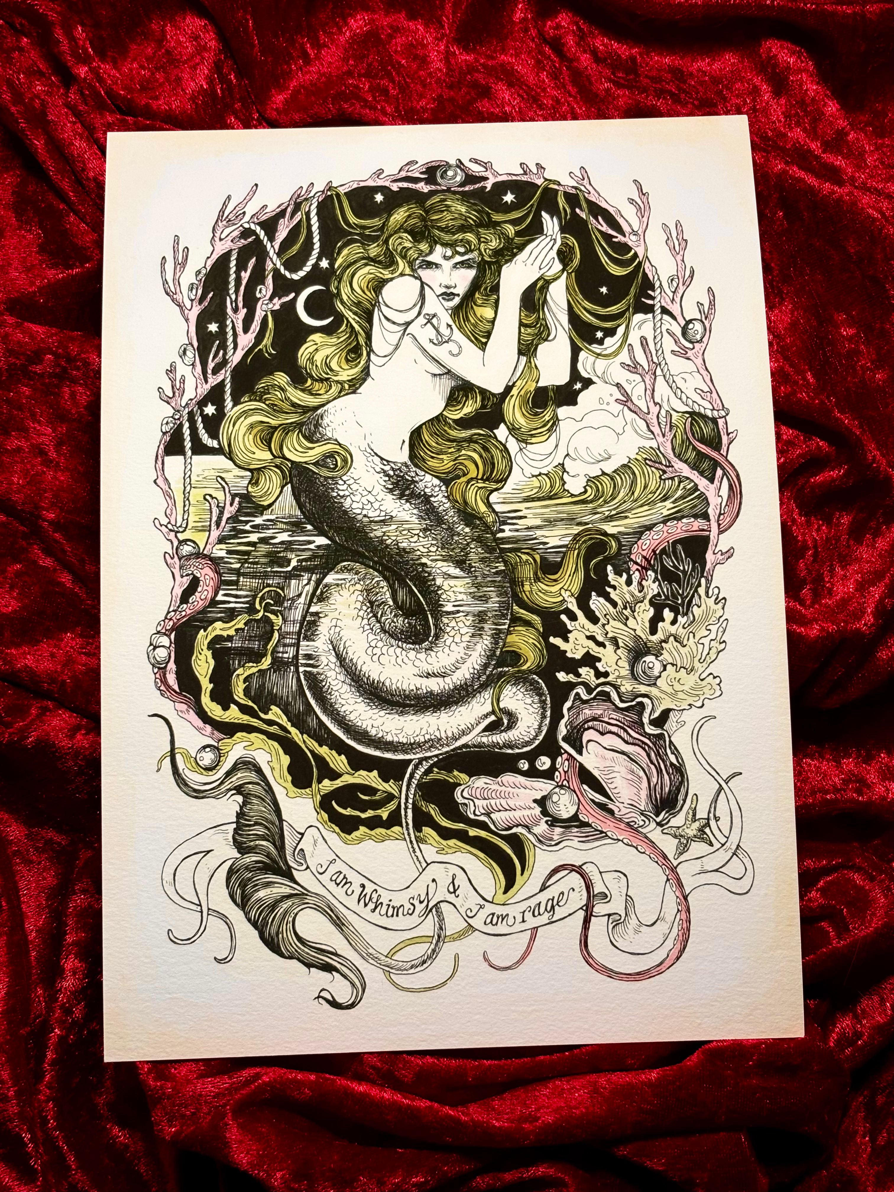 I am Whimsy & I am Rage (Color)