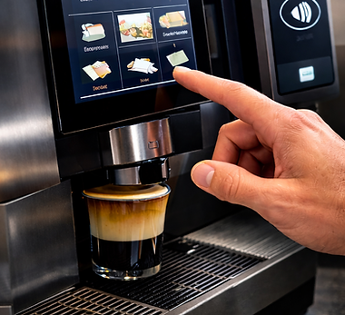 Moderne Kaffeemaschine mit Espressowahl.png