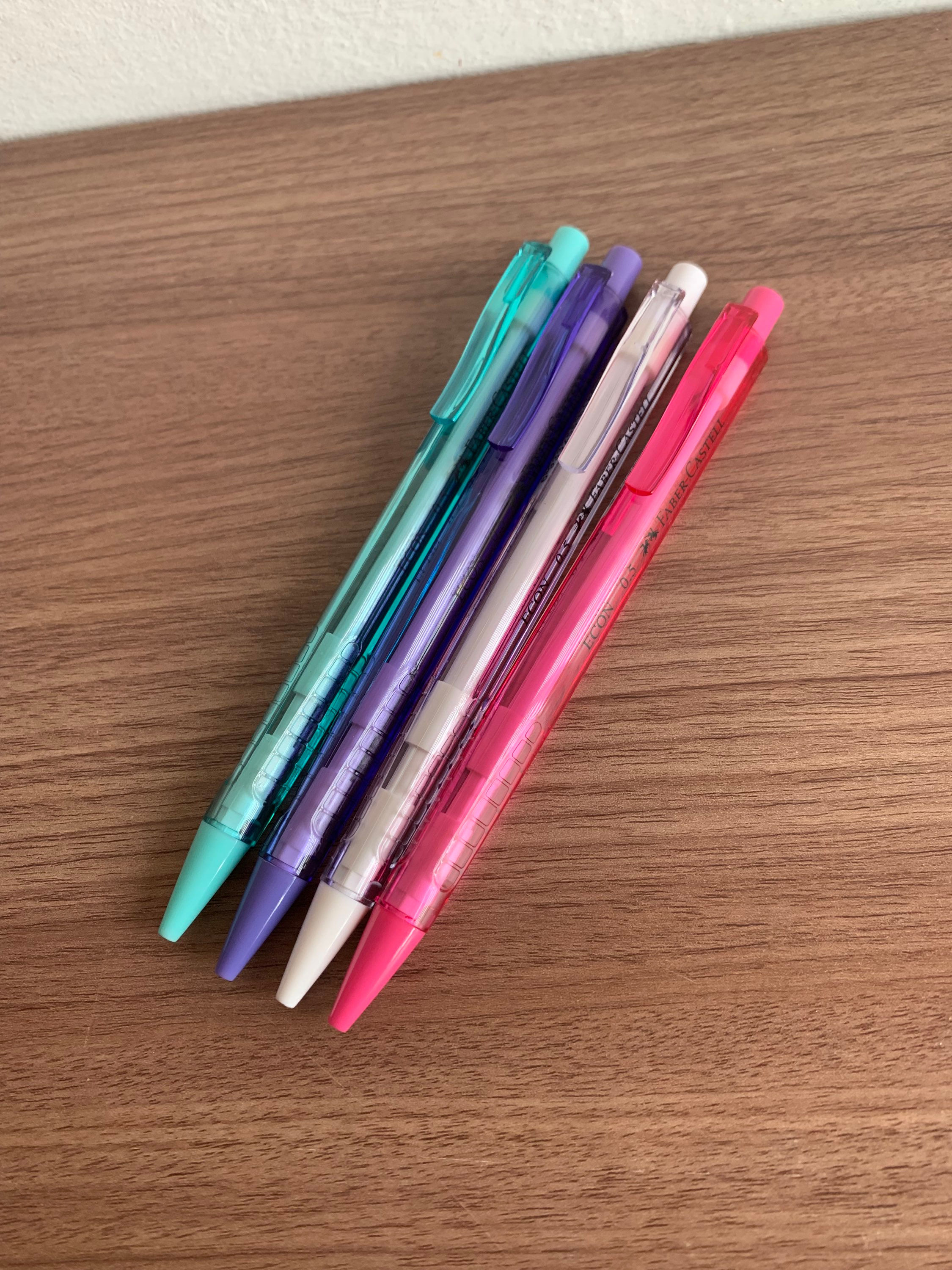 Lápices mecánicos Faber Castell 0.5