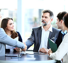 Business Meeting Handshake