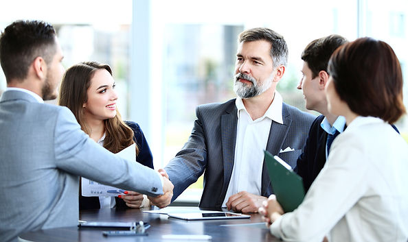Business Meeting Handshake