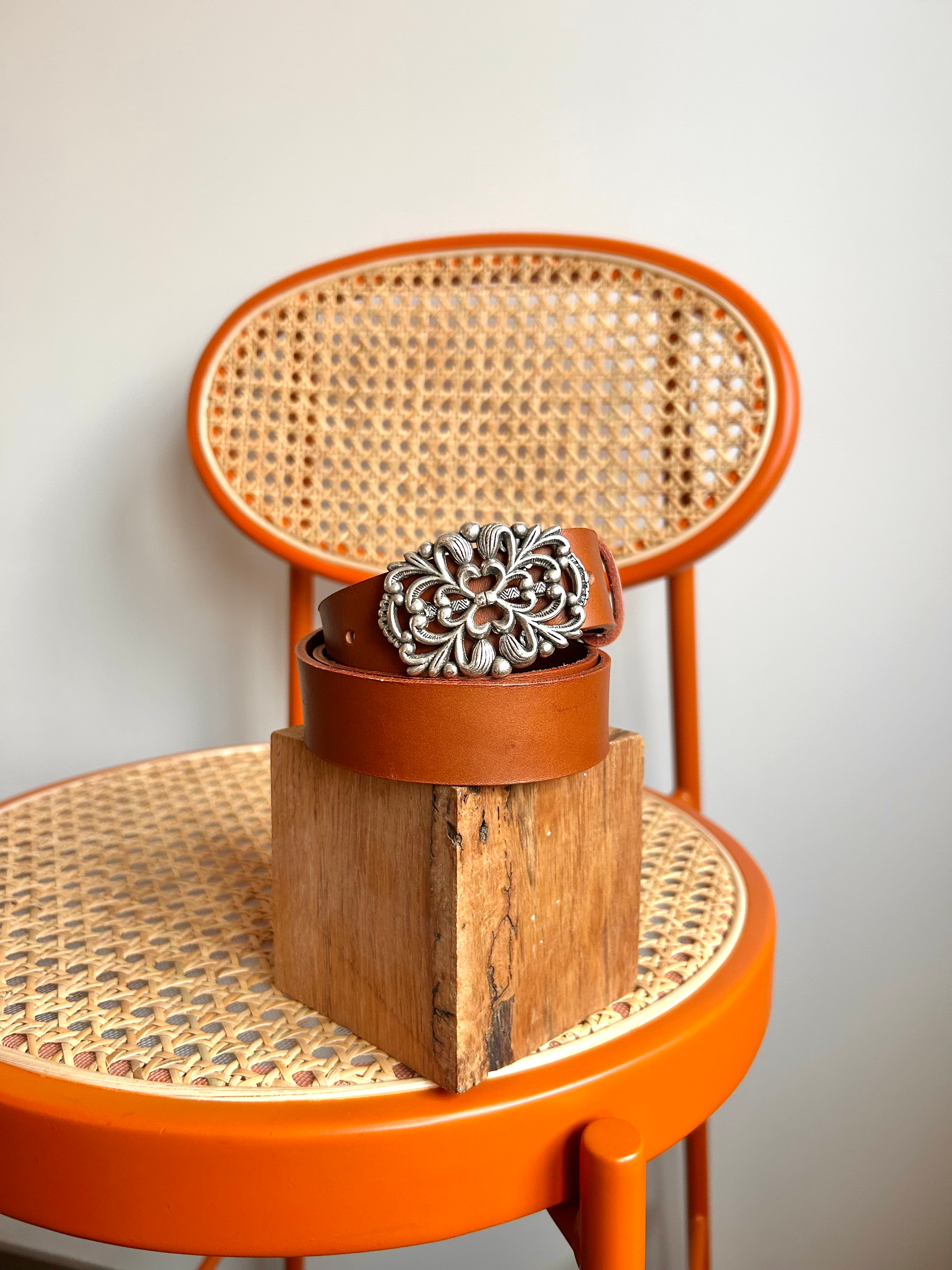 Ceinture Camel - Taille 3 XL/XXL - 3 cm de large