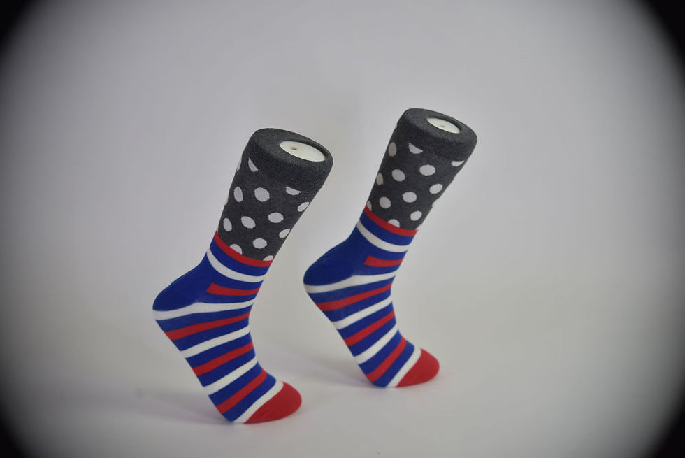 Thumbnail: The Splutter & Banded Sock