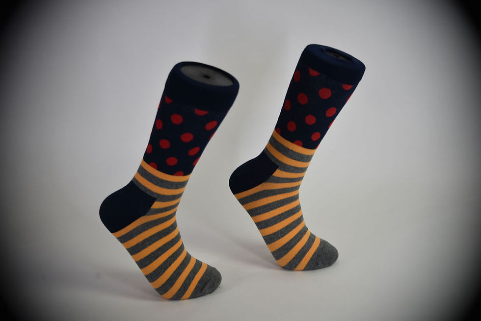 Thumbnail: The Splutter & Banded Sock