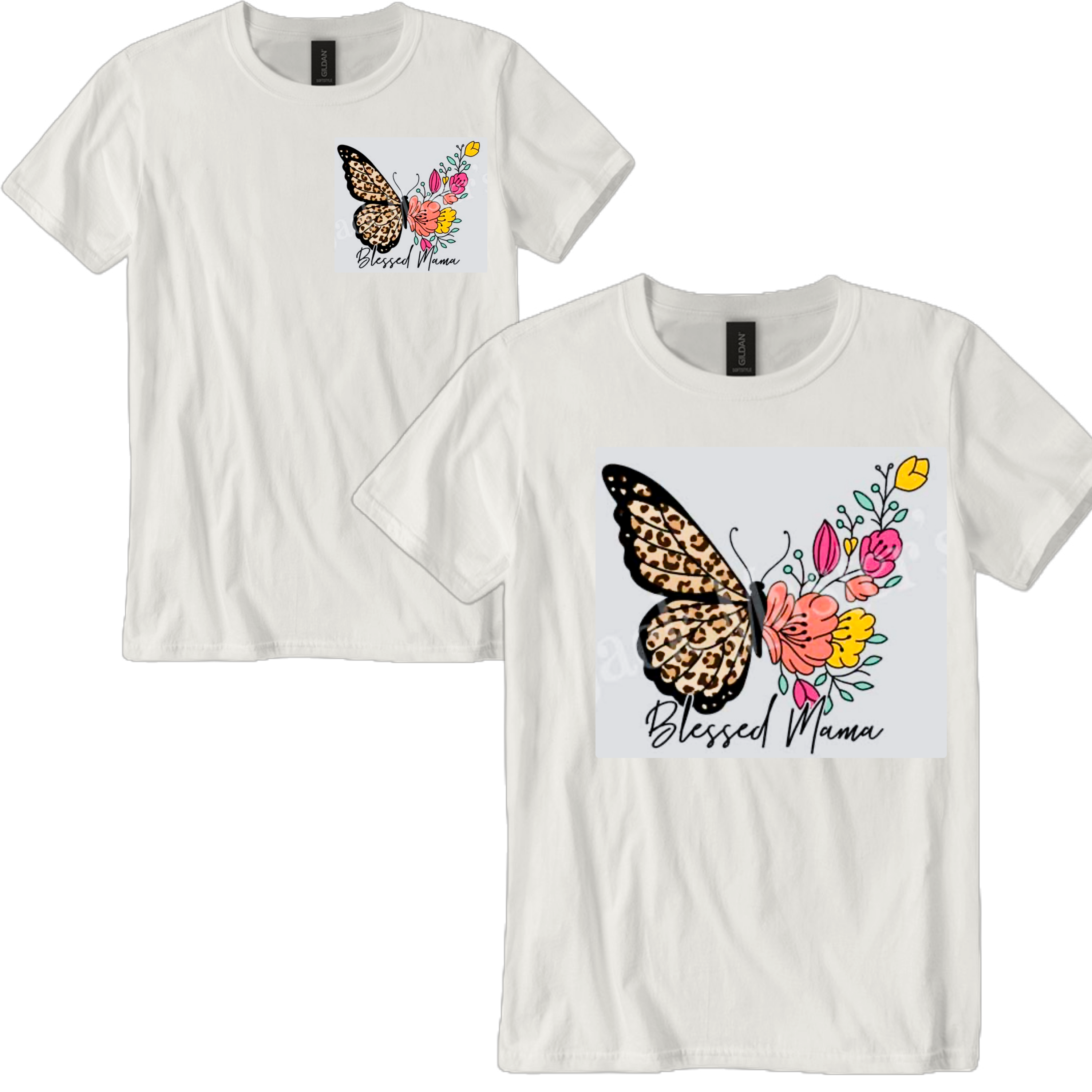 Blessed Mama Butterfly Shirt