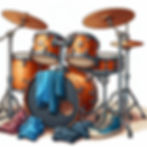 Drum dampening clothes