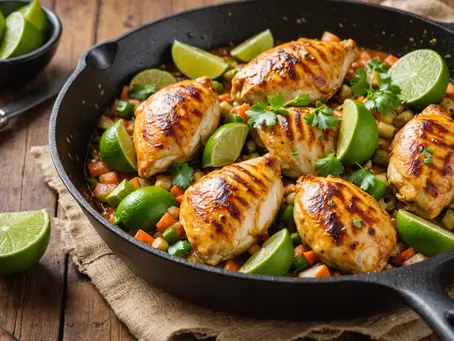 Unbelievable Flavor and Easy Prep: The Secret to a Crowd-Pleasing Coconut Lime Chicken One Pan Dish