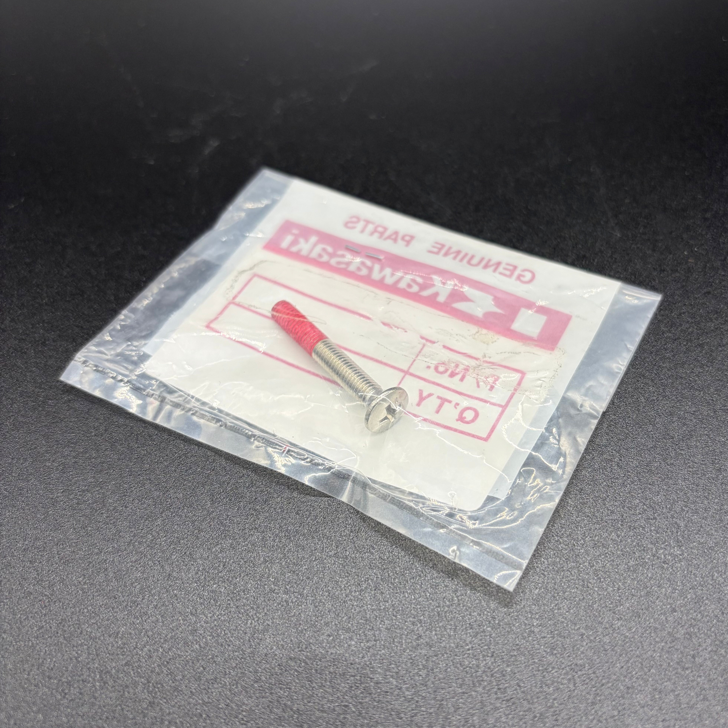 ゼファー400　バーエンドスクリュー5×35　カワサキ純正