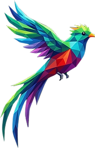 Isolated Floating Quetzal.png