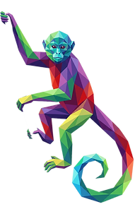 Spider Monkey Turned to Left.png
