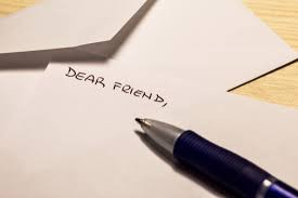 AFTERNOON LETTER-WRITING IN CHELTENHAM