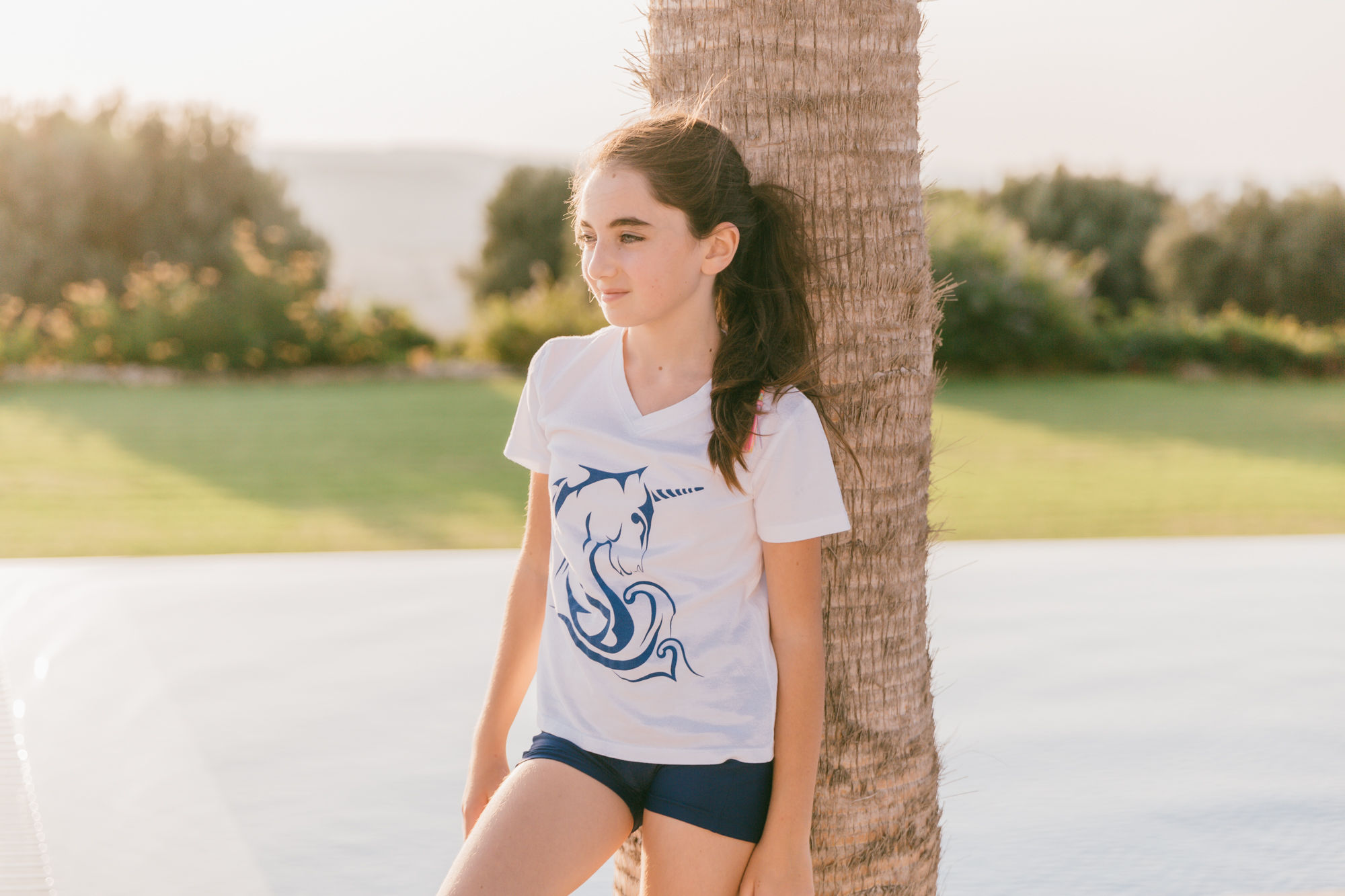 Organic Cotton Unicorn Wave T -shirt