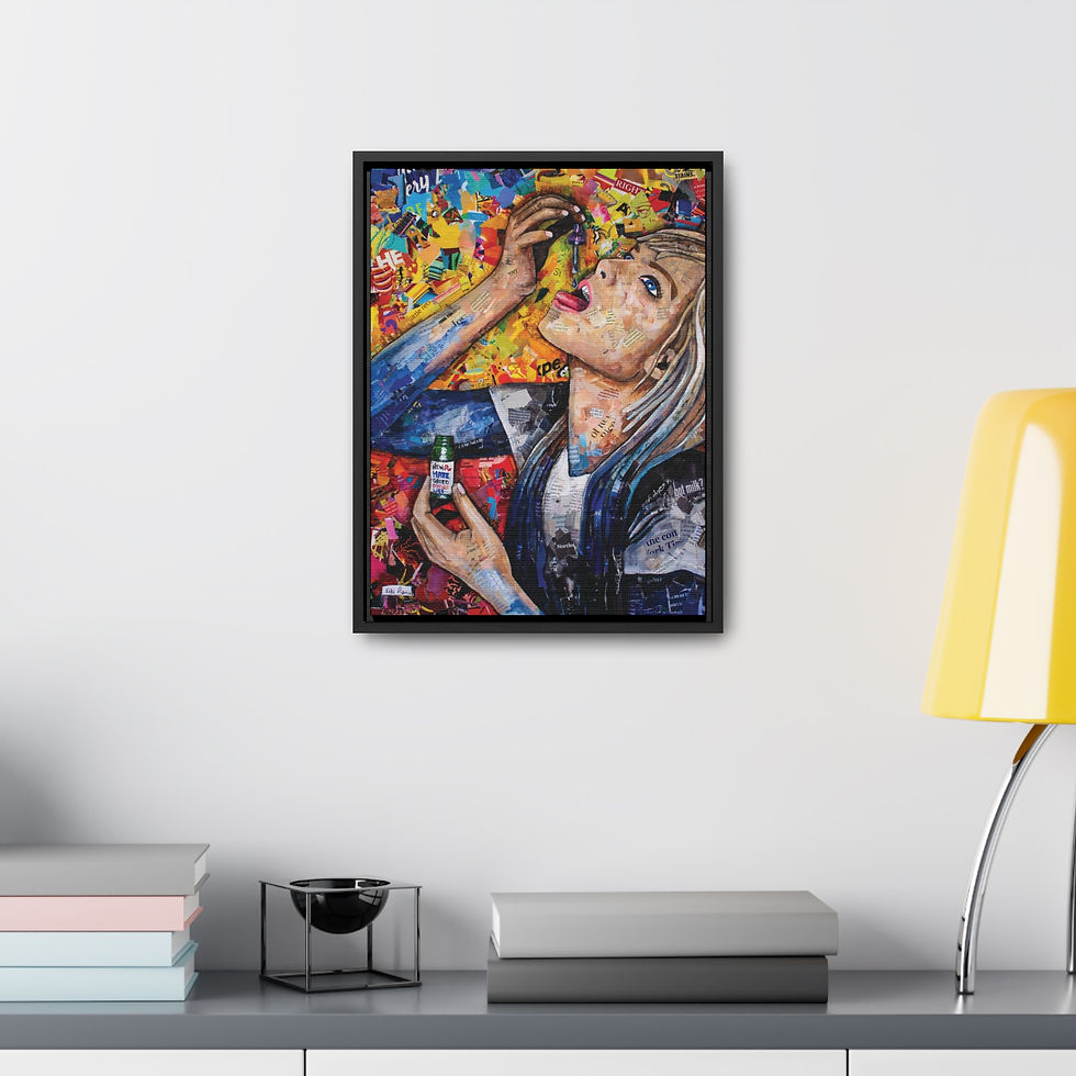 Thumbnail: Daily Doses | Framed Canvas Print