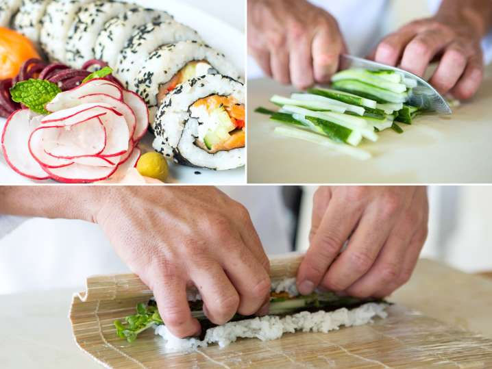 Cooking Class: Sushi Making with Chef Lucas