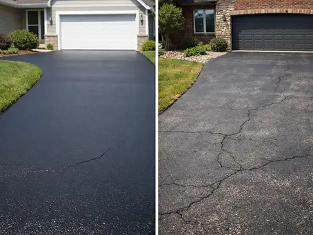 Sealcoating vs Driveway Replacement