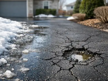 How Freeze Thaw Cycles Damage Asphalt